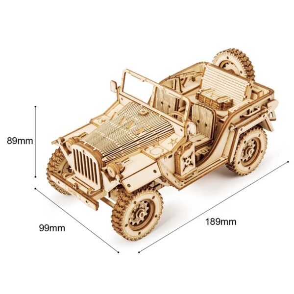 3D Wooden Puzzle Model Toys MC701 - Image 8