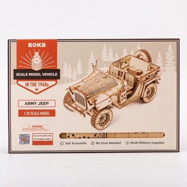 3D Wooden Puzzle Model Toys MC701 - Image 2