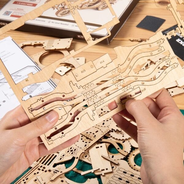 3D Wooden Puzzle Model Toys MC701 - Image 4