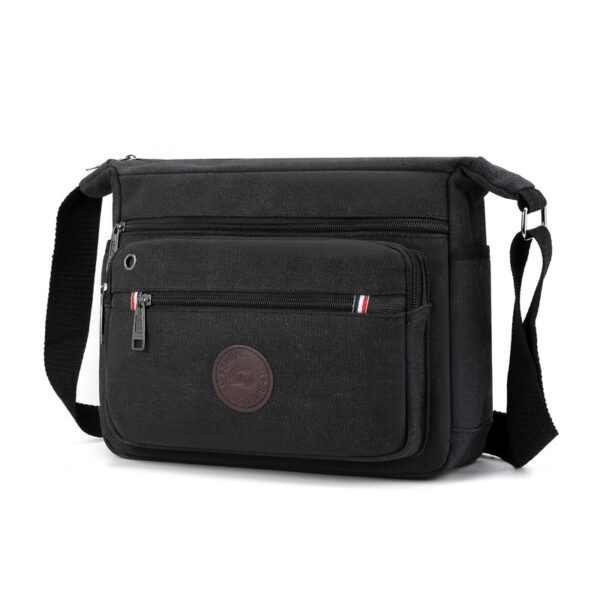 New Canvas Men's Shoulder Messenger Bag - Image 2