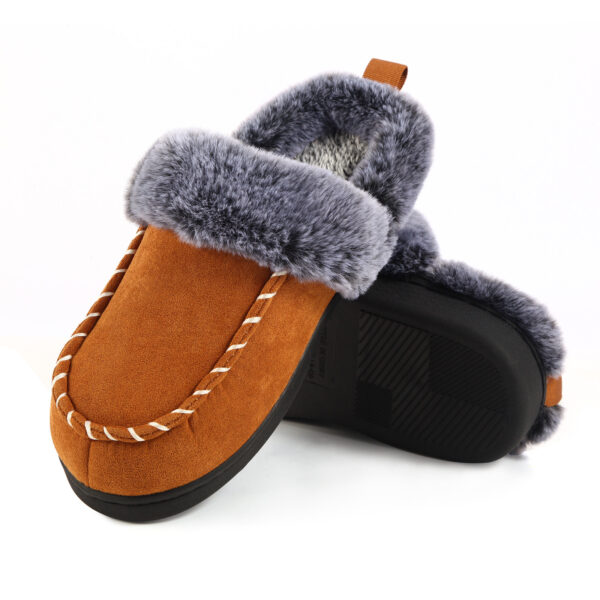 Men's Autumn And Winter Faded Fur Mouth Mark Shoes Home - Image 2