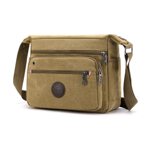 New Canvas Men's Shoulder Messenger Bag - Image 3