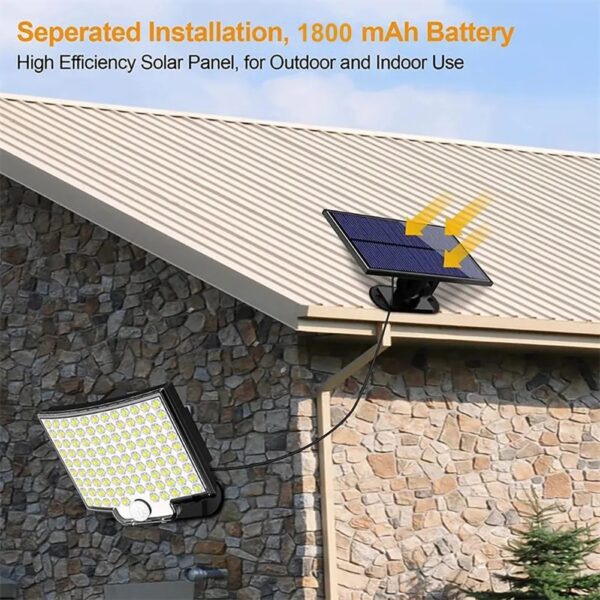 106led Lawn Solar Wall Lamp - Image 8