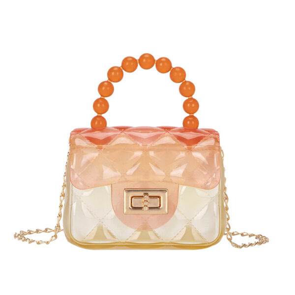 Pearl Handheld Transparent Jelly Bag - Image 4