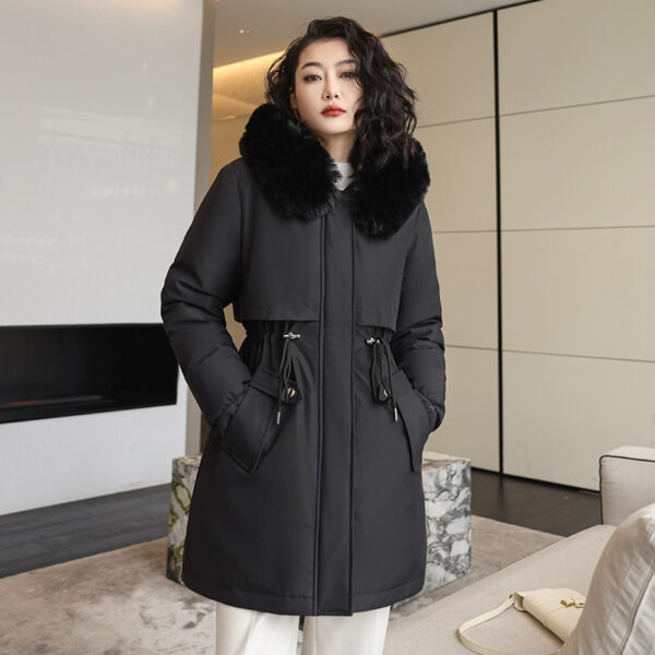 Korean Style Small Waist Down Coat - Image 6