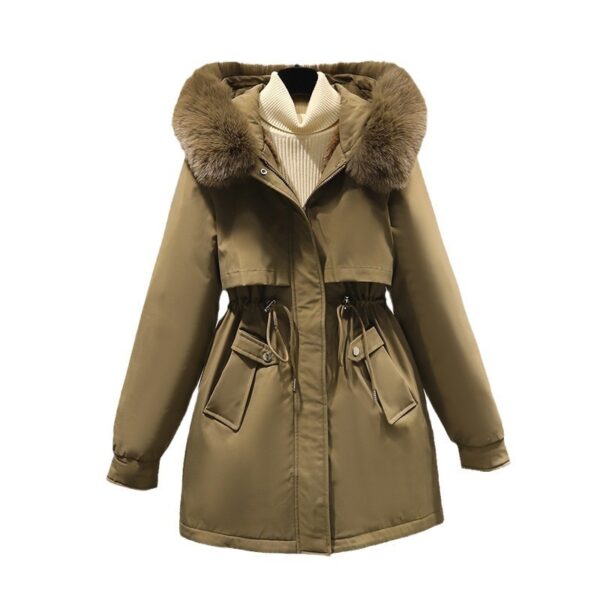 Korean Style Small Waist Down Coat - Image 2