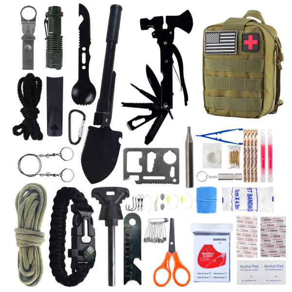 Outdoor Camping Equipment Suit Multifunctional Outdoor Survival Supplies - Image 3