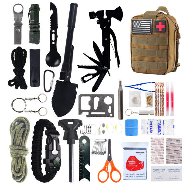 Outdoor Camping Equipment Suit Multifunctional Outdoor Survival Supplies - Image 7