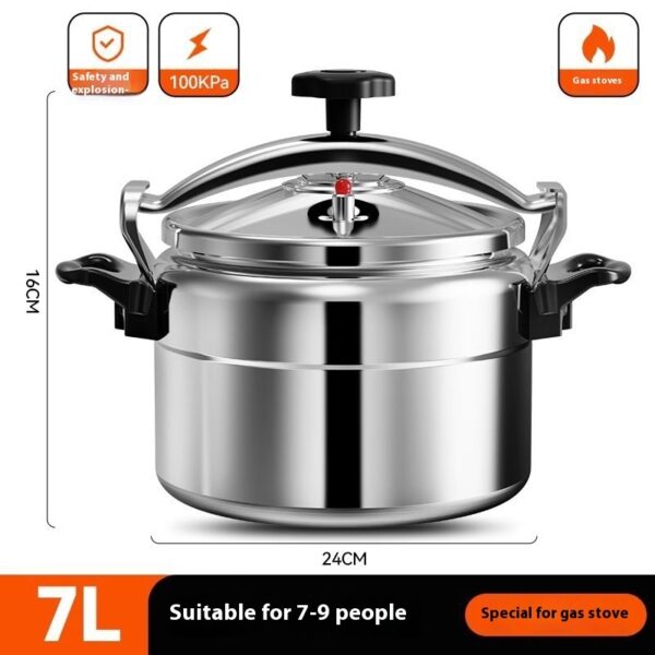 Large Capacity Explosion-proof Pressure Cooker Home Gas Stove Small Pressure Cooker - Image 2