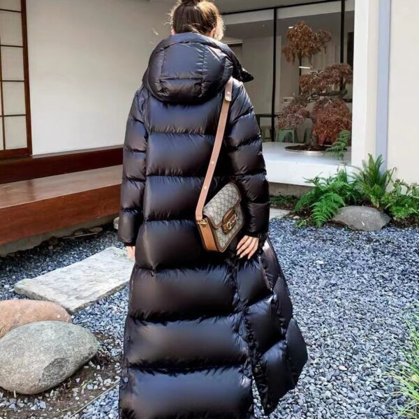 Extended Tall Thick Down Jacket Women - Image 5