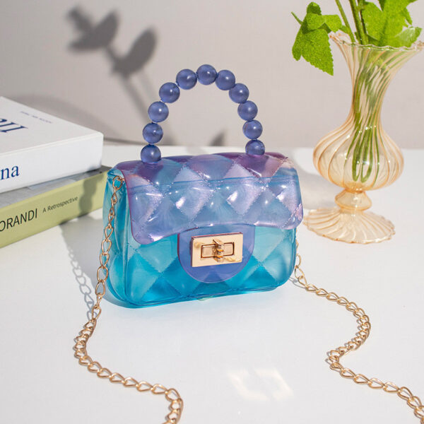 Pearl Handheld Transparent Jelly Bag - Image 6