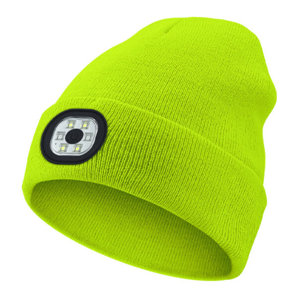 Outdoor Riding Lighting Headlights Cap Multi-color Optional Night Running LED Light Emitting Knitted Hat - Image 3