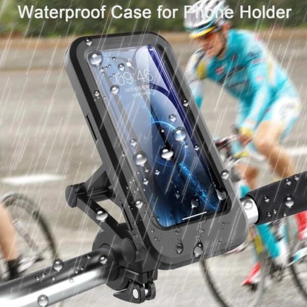 Waterproof Retractable Riding Bracket Wireless Charger