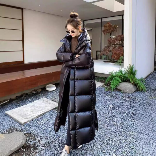 Extended Tall Thick Down Jacket Women - Image 4